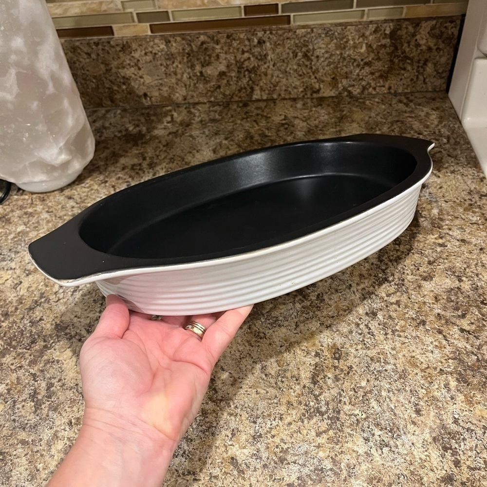 Mikasa Insea France Oval Baking Casserole Dish - Picture 4 of 12